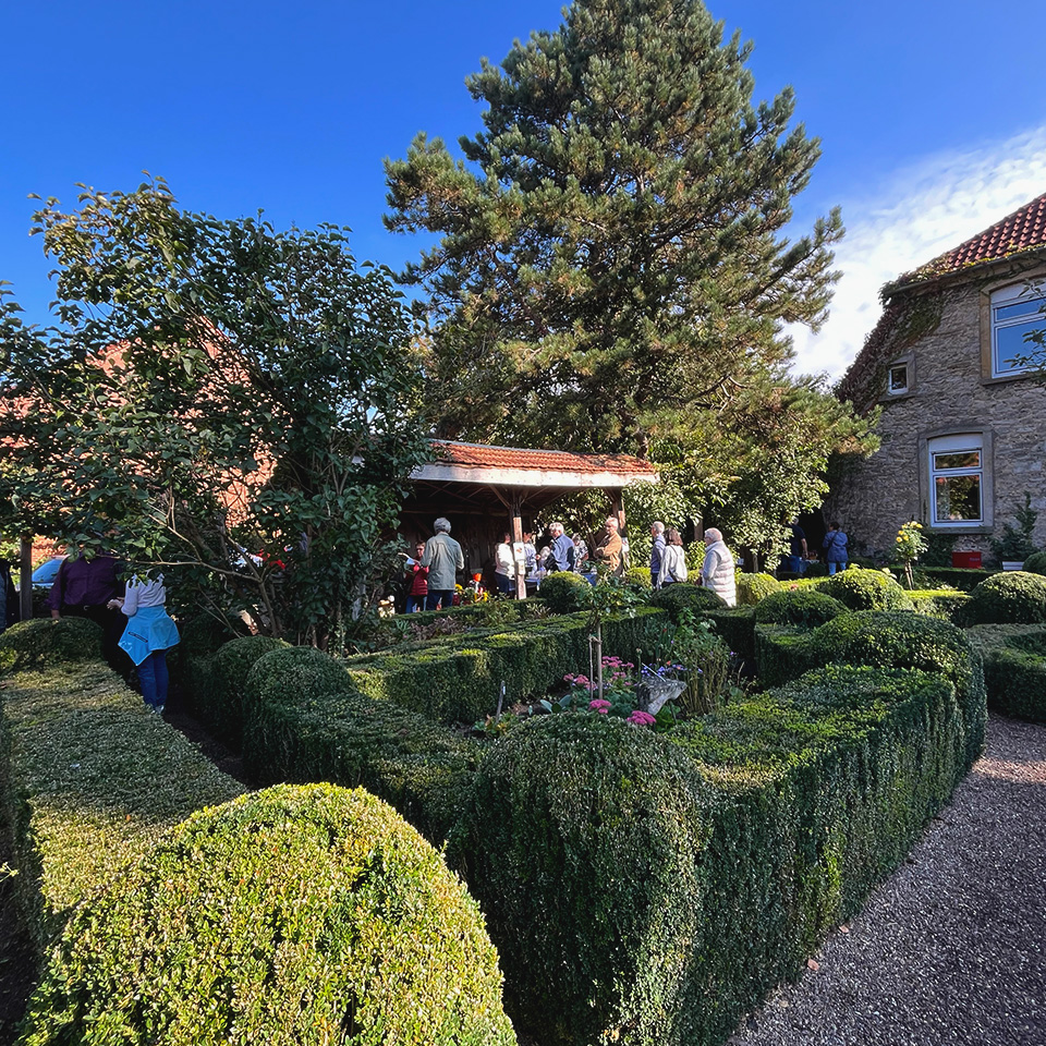 Traditionelles Leinengewebe